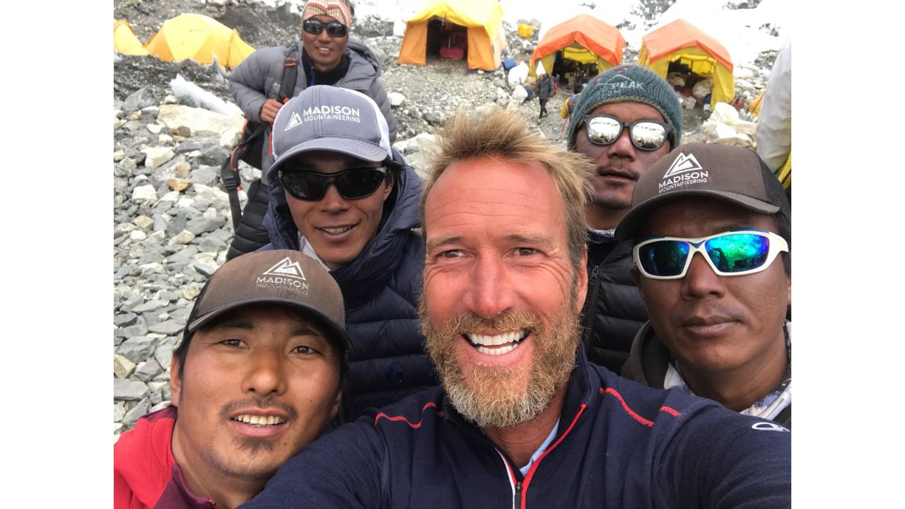 Fogle said it was the selflessness of the Sherpas that saved him. "Ming Dorjee, one of our Sherpas, gave me his regulator and his oxygen tank and he returned down to a lower level."