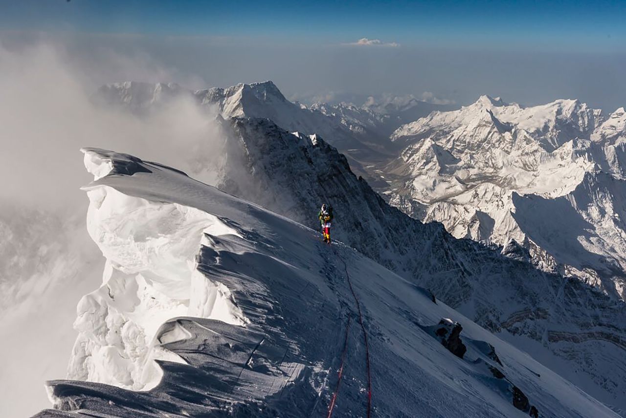 "In many ways, I feel I'm living a life for two now," said Fogle. "I was never lonely when I was out there bizarrely, even in the dead of night when we were traipsing through the very dangerous Khumbu Icefall. I felt his presence and it was very powerful." 