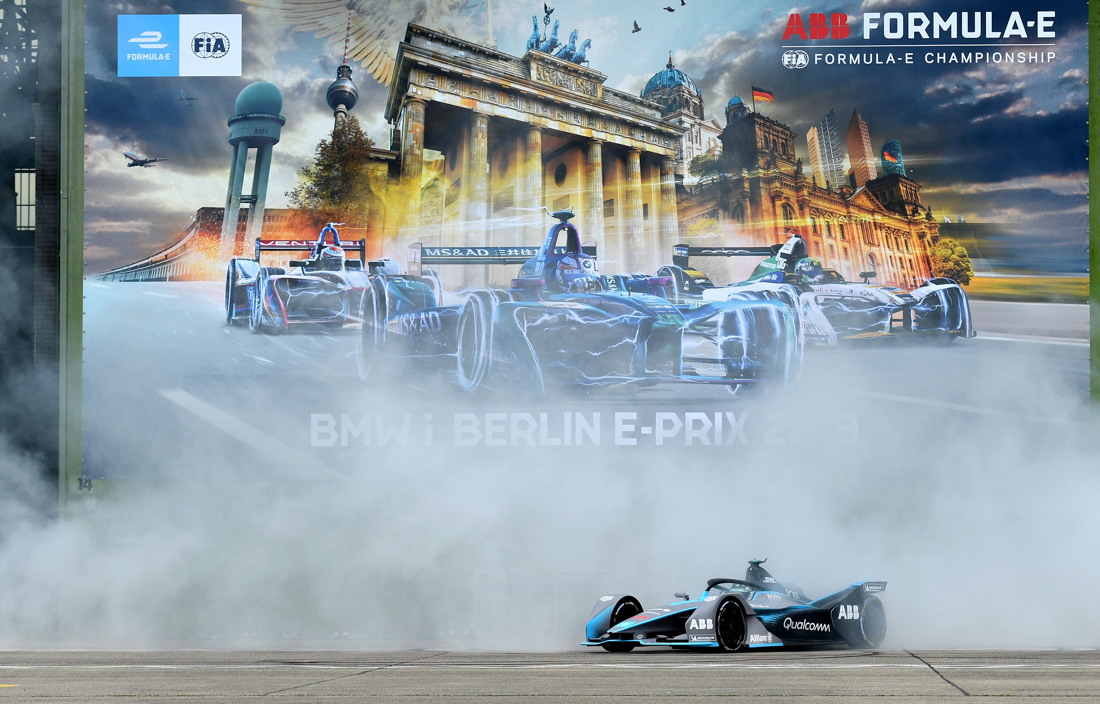 It was Rosberg's first public appearance since winning the <a href="index.php?page=&url=http%3A%2F%2Fwww.cnn.com%2F2016%2F11%2F27%2Fmotorsport%2Frosberg-hamilton-abu-dhabi-world-champion-f1%2Findex.html">2016 Abu Dhabi Grand Prix with Mercedes</a> -- which will be joining the Formula E grid for the 2019-20 season, adding to speculation that Rosberg could be returning to the track -- but he was quick to shut down rumors.