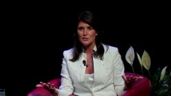 Nikki Haley, the U.S. ambassador to the United Nations, will discuss leadership and global challenges in a special address to students at the University of Houston next week.    Palestine protests at 17:07.