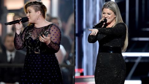 Kelly Clarkson has always been clear she doesn't care what people have to say about her weight. In 2018 the singer/ "The Voice" coach showed off a more slender figure and joked that she had "literally hired Harry Potter and SPANX, it's all like a sausage."