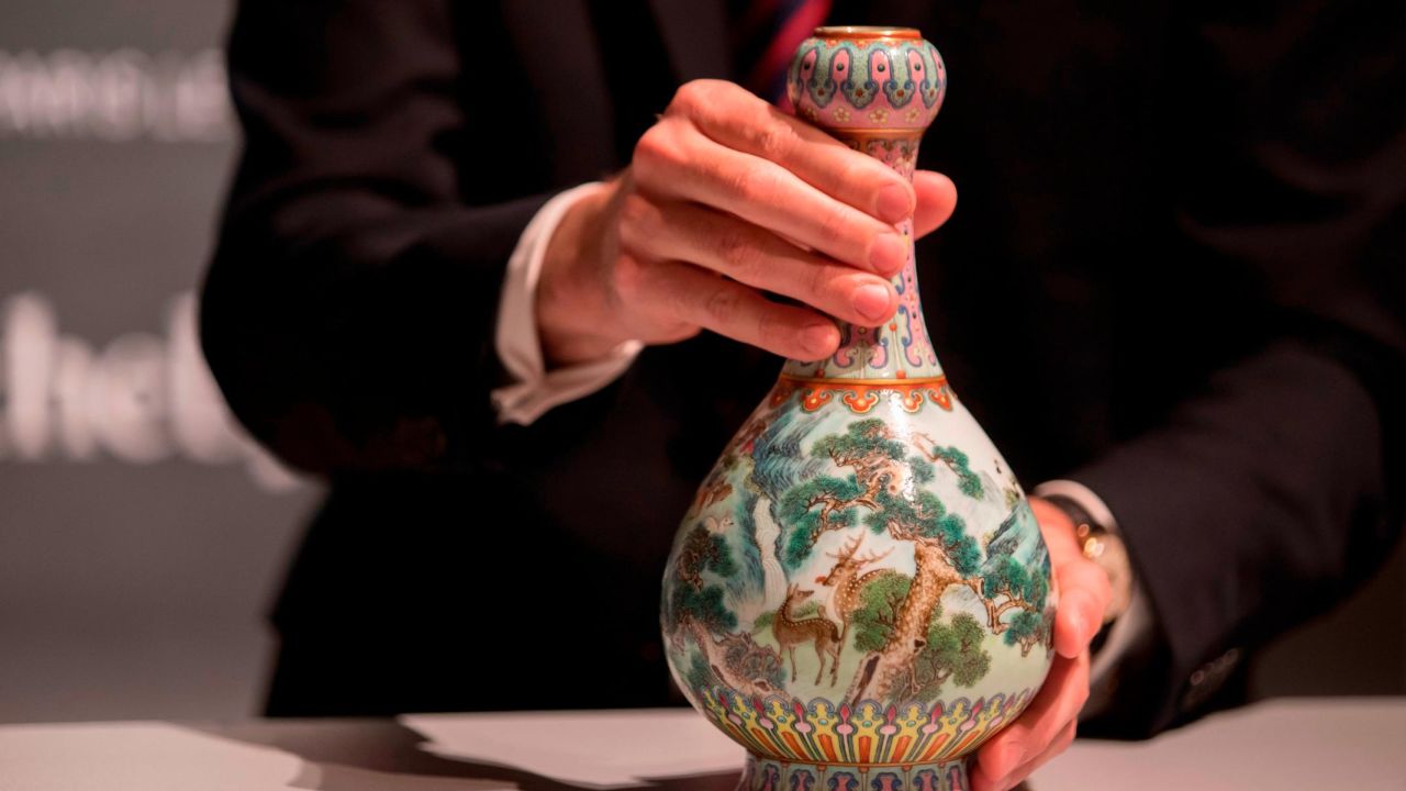 Qing dynasty vase found in attic sells for 19 million CNN