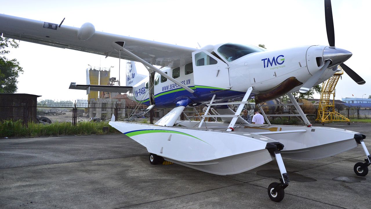 <strong>Scenic flight: </strong>Hai Au Airlines started operating Vietnam's first commercial seaplane service out of Hanoi in the summer of 2014. Plans are already in place for small seaplane fleets in Danang and Ho Chi Minh City.