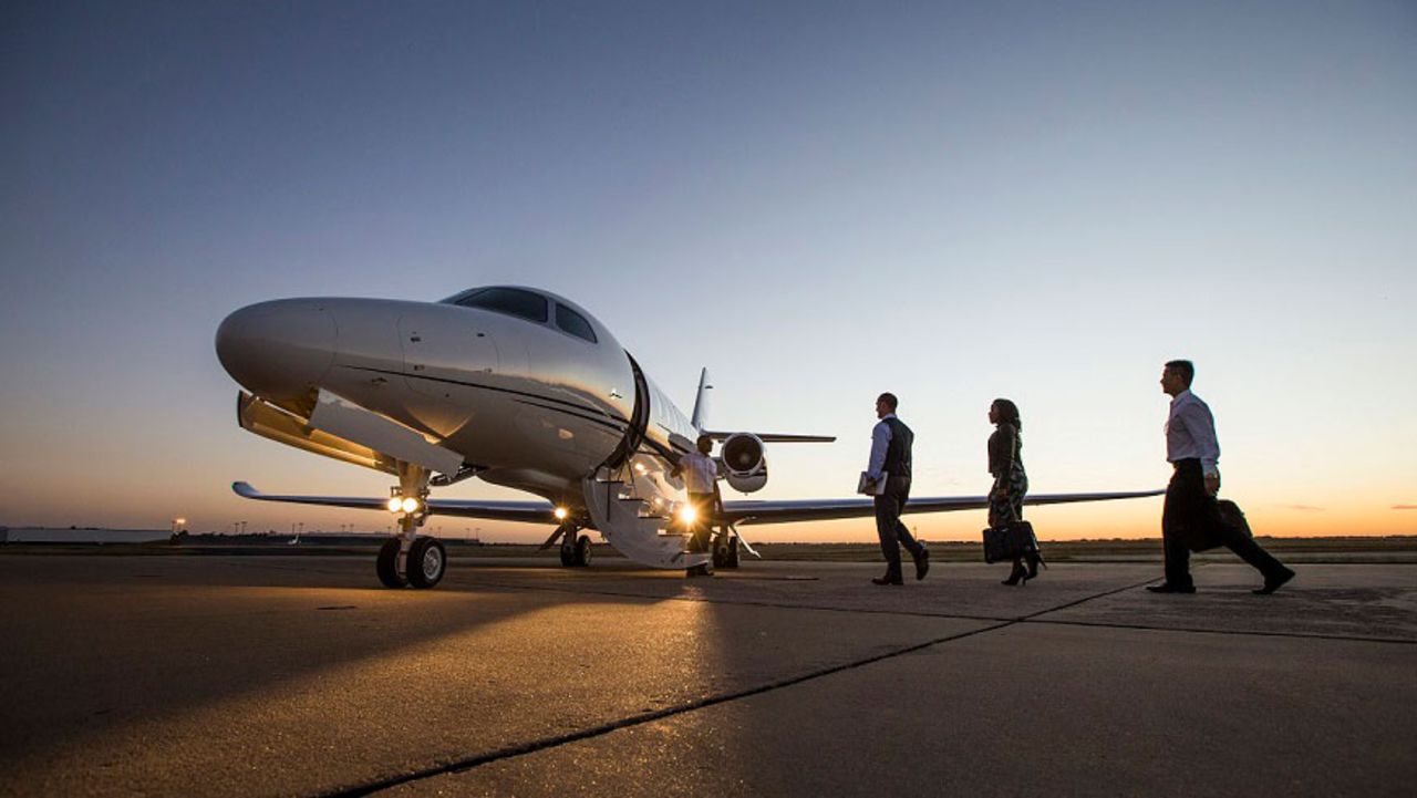 <strong>Private jet travel: </strong>Traveling like this is a pipe dream for most of us, but as fears about coronavirus heighten, those with dollars to spare are increasingly turning towards private jets.