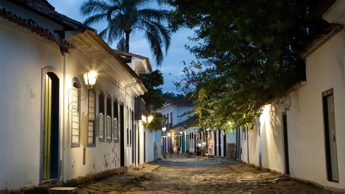 The charming town of Paraty hosts a literary festival every summer.