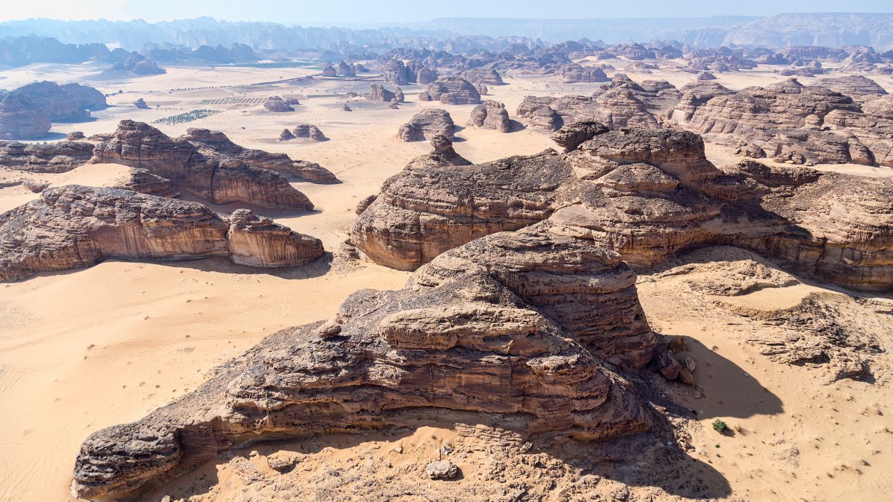 03 Saudi archeology aerial view