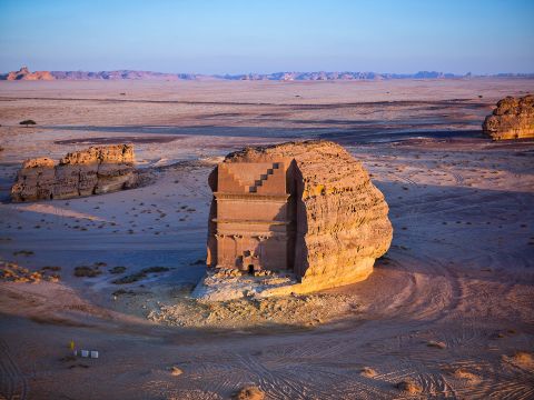 The Nabataeans established their major southern city just north of Al-Ula valley. They carved spectacular tombs into rocky outcrops at Mada'in Salih, now a UNESCO World Heritage Site.