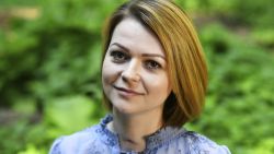 Yulia Skripal poses for the media during an interview in n London, Wednesday May 23, 2018. Yulia Skripal says recovery has been slow and painful, in first interview since nerve agent poisoning. (Dylan Martinez/Pool via AP)