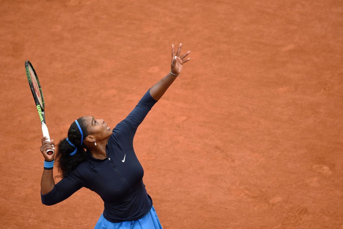 Serena Williams won the last of her three French Open titles in 2015.