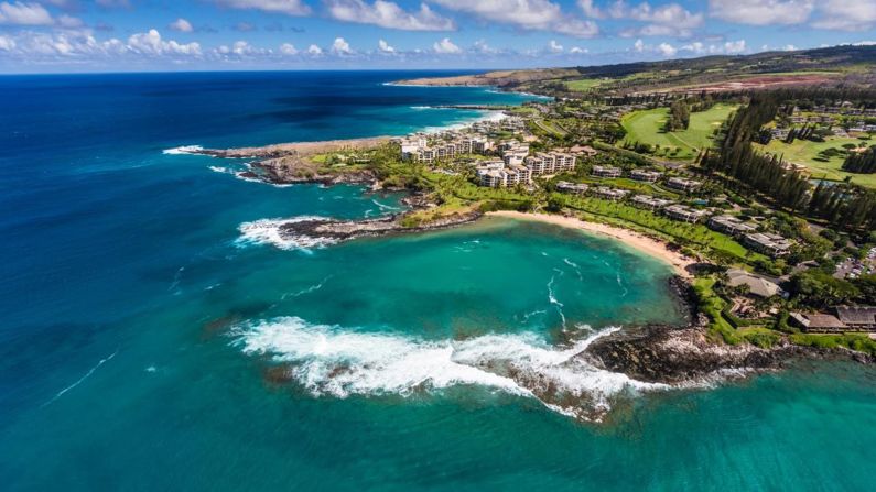 <strong>1. Kapalua Bay Beach, Maui: </strong>A gorgeous white-sand crescent, Kapalua Bay Beach is perfect for swimming and snorkeling. The beach is No. 1 on the 2018 list of the best US beaches released by coastal scientist Stephen P. Leatherman.