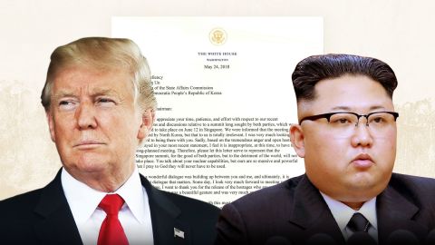 20180524 Trump Kim Jong Un summit letter