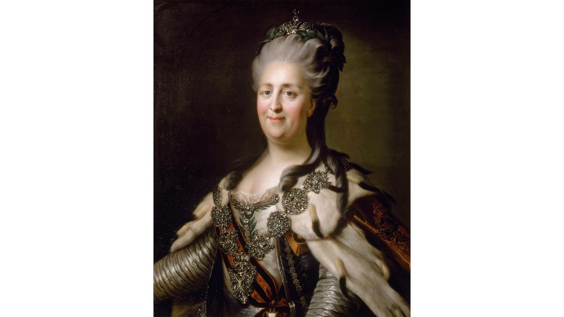 Portrait of Catherine the Great, Empress of Russia from 1729 to 1796. (Photo by Leemage/Corbis via Getty Images)