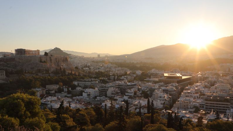<strong>G is for Greece: </strong> Drink and dine like Dionysus in Greece. Read more: <a href="http://www.cnn.com/travel/article/greece-best-places-food/index.html">36 beautiful reasons to visit Greece</a>