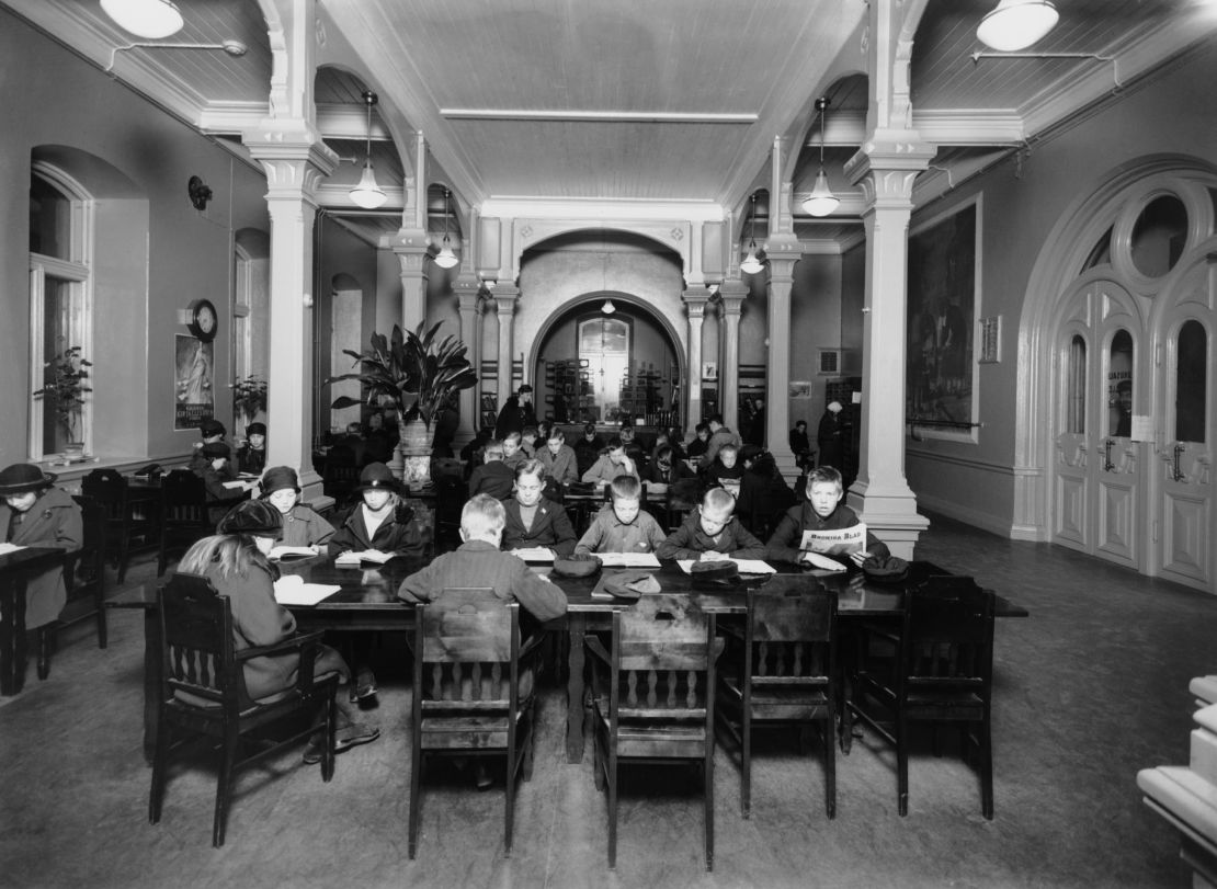 Rikhardinkatu Library, Helsinki 1881.