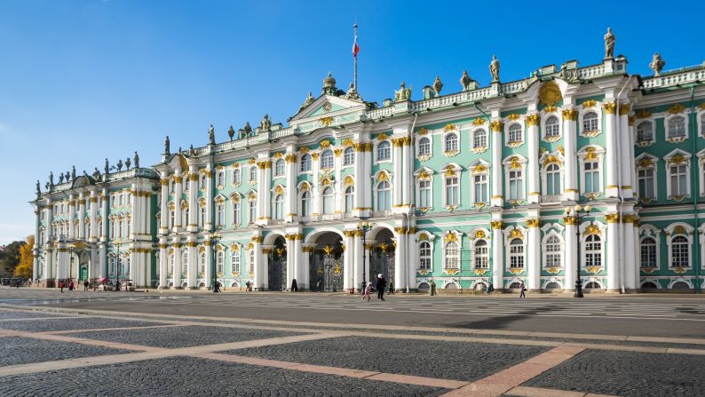 <strong>June in St. Petersburg, Russia: </strong>The Hermitage contains more than 3 million pieces of Western European art. 