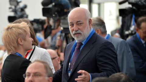 Viktor Vekselberg attends a meeting at the G20 Summit in 2013 in St. Petersburg, Russia.