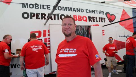CNN Hero Stan Hays and Operation BBQ Relief put their passion to use at the Invincible Spirit Festival