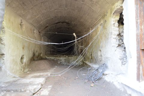 A view inside tunnel 3.