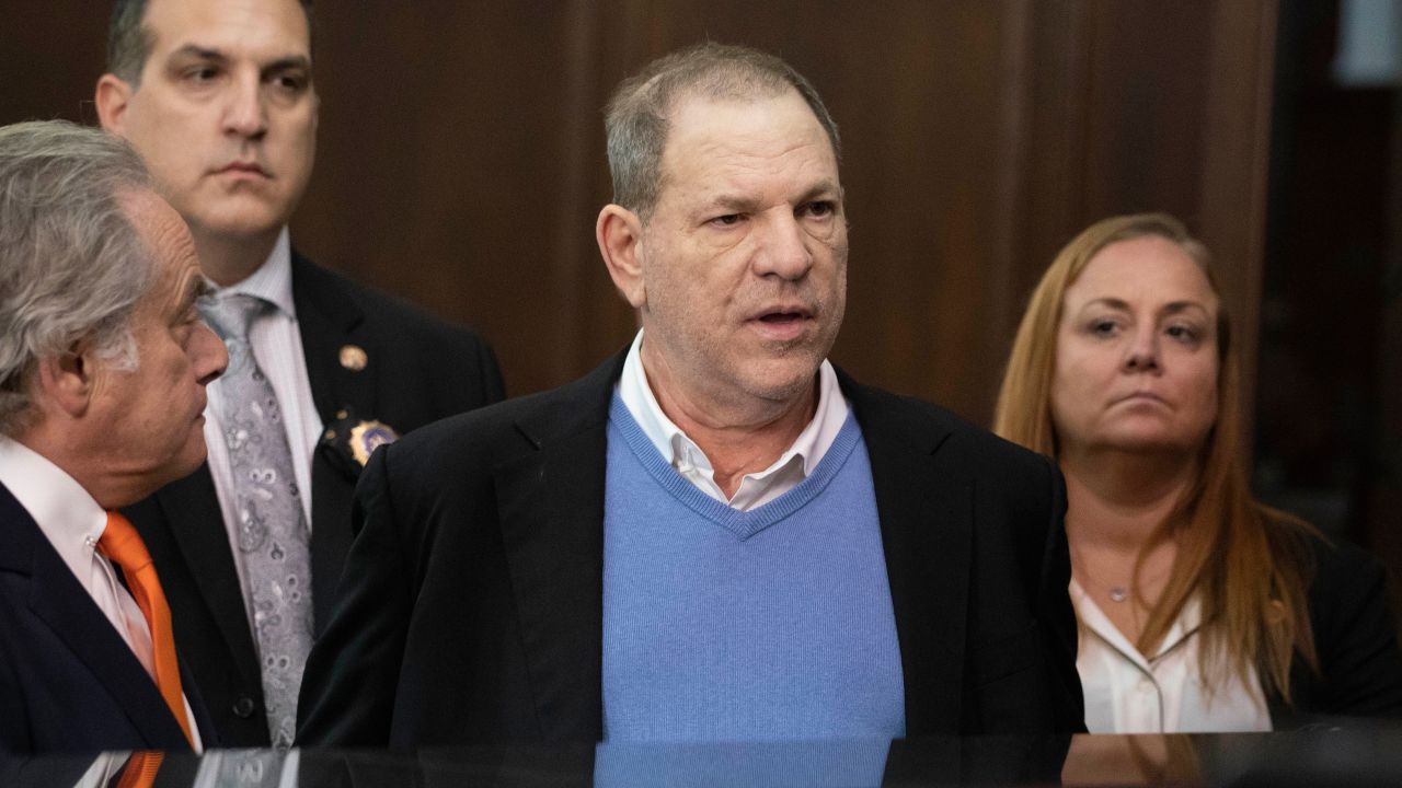 Weinstein in court on Friday.