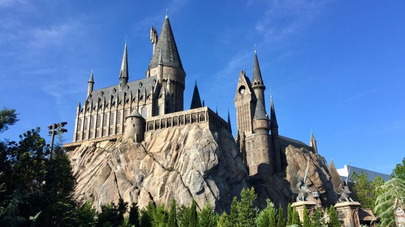 <strong>The Wizarding World of Harry Potter at Universal Orlando Resort. </strong>The iconic Hogwarts School of Witchcraft and Wizardry is home to the "Harry Potter and the Forbbiden Journey" ride at Hogsmeade within Universal's Islands of Adventure. 