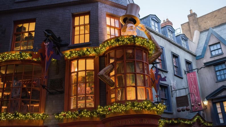 <strong>The Wizarding World of Harry Potter. </strong>Weasleys' Wizard Wheezes in Diagon Alley at Universal Studios Florida offers plenty of magical toys for sale. (Pro tip: If a parent buys a Listening Ear for their child, it cannot be used against the parent.)