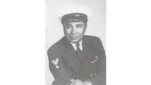 Ray Chavez during his Navy service.