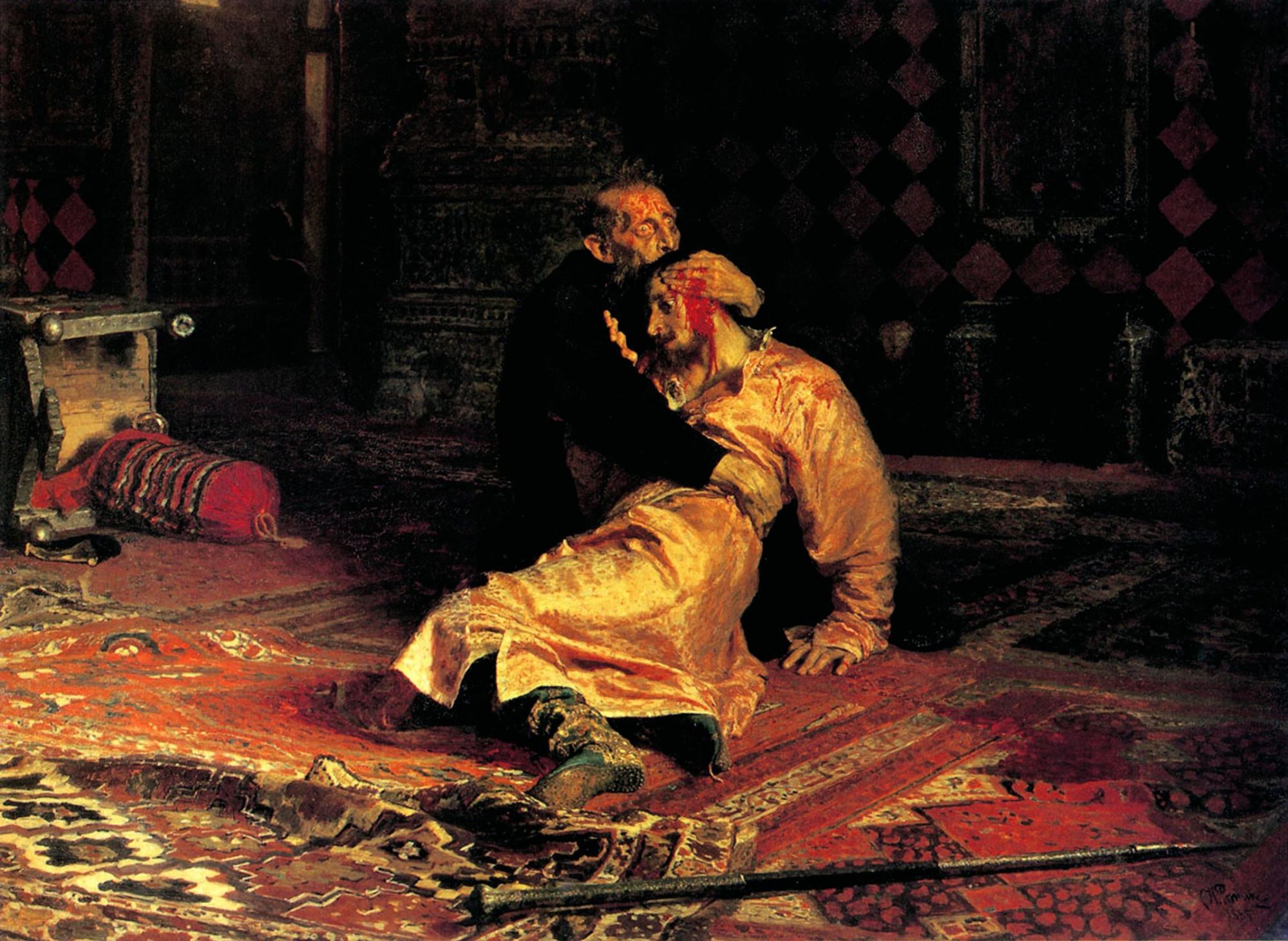 Ivan the terrible painting RESTRICTED