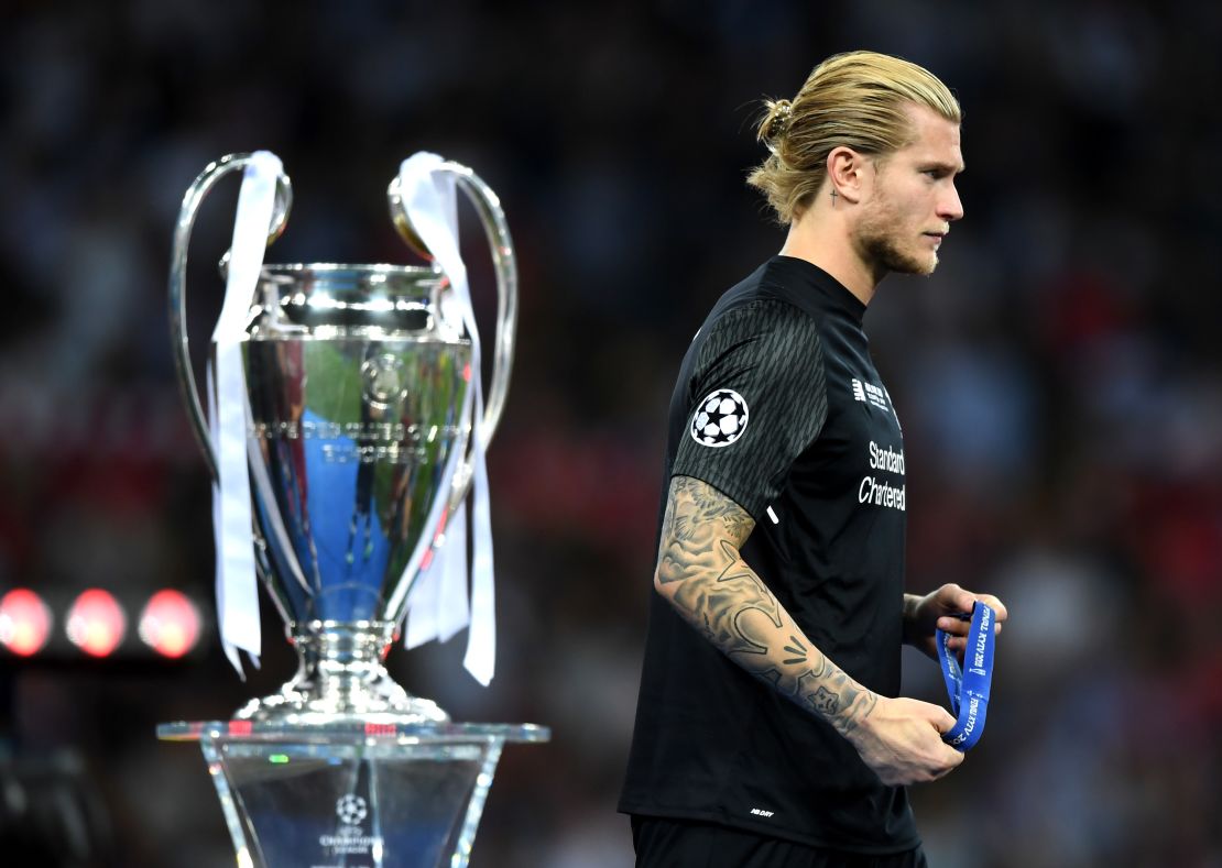 Karius became Liverpool's first-choice goalkeeper this season.