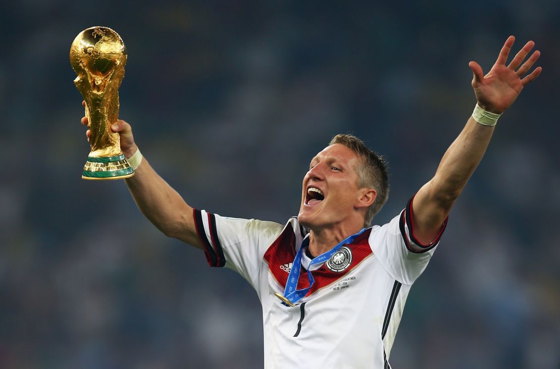 Bastian Schweinsteiger participated in every major international tournament from Euro 2004 to the 2016 World Cup.