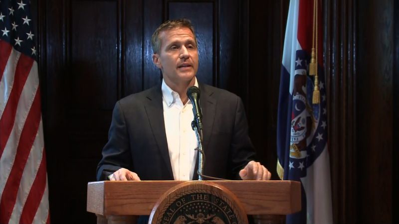 Eric Greitens: Embattled Missouri Governor Resigns Amid Scandals | CNN ...