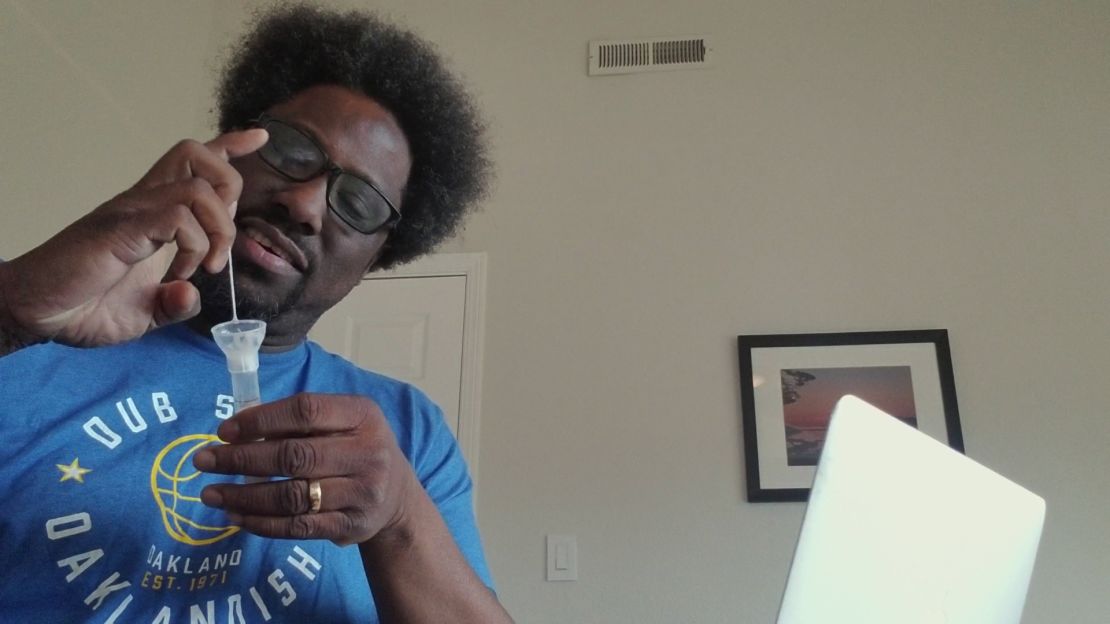 W. Kamau Bell provided a sample of his saliva to the company Ancestry to trace his genealogical history.