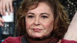 PASADENA, CA - JANUARY 08:  Executive producer/actress Roseanne Barr of the television show Roseanne speaks onstage during the ABC Television/Disney portion of the 2018 Winter Television Critics Association Press Tour at The Langham Huntington, Pasadena on January 8, 2018 in Pasadena, California.  (Photo by Frederick M. Brown/Getty Images)
