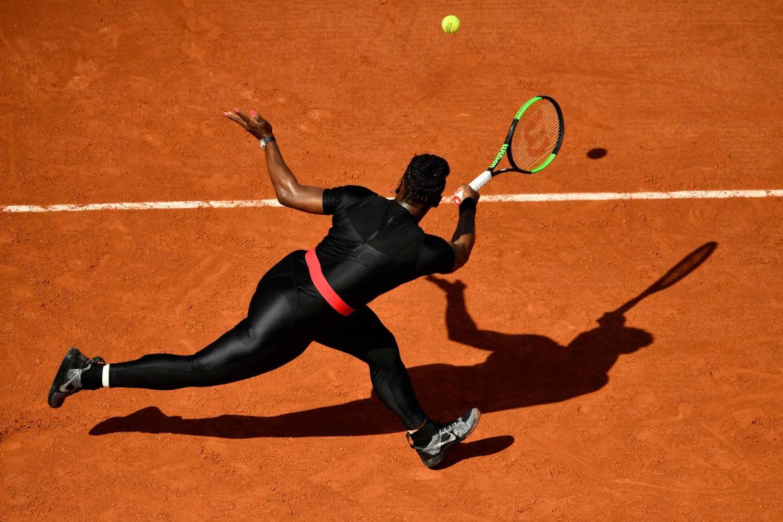 Williams had not played in the French Open since 2016.