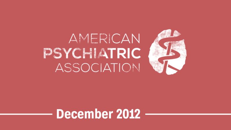 December 2012 -- The American Psychiatric Association approves an update to its diagnostic manual to eliminate gender identity disorder and <a href="index.php?page=&url=http%3A%2F%2Finamerica.blogs.cnn.com%2F2012%2F12%2F27%2Fbeing-transgender-no-longer-a-mental-disorder-in-diagnostic-manual%2F">replace it with gender dysphoria</a>.