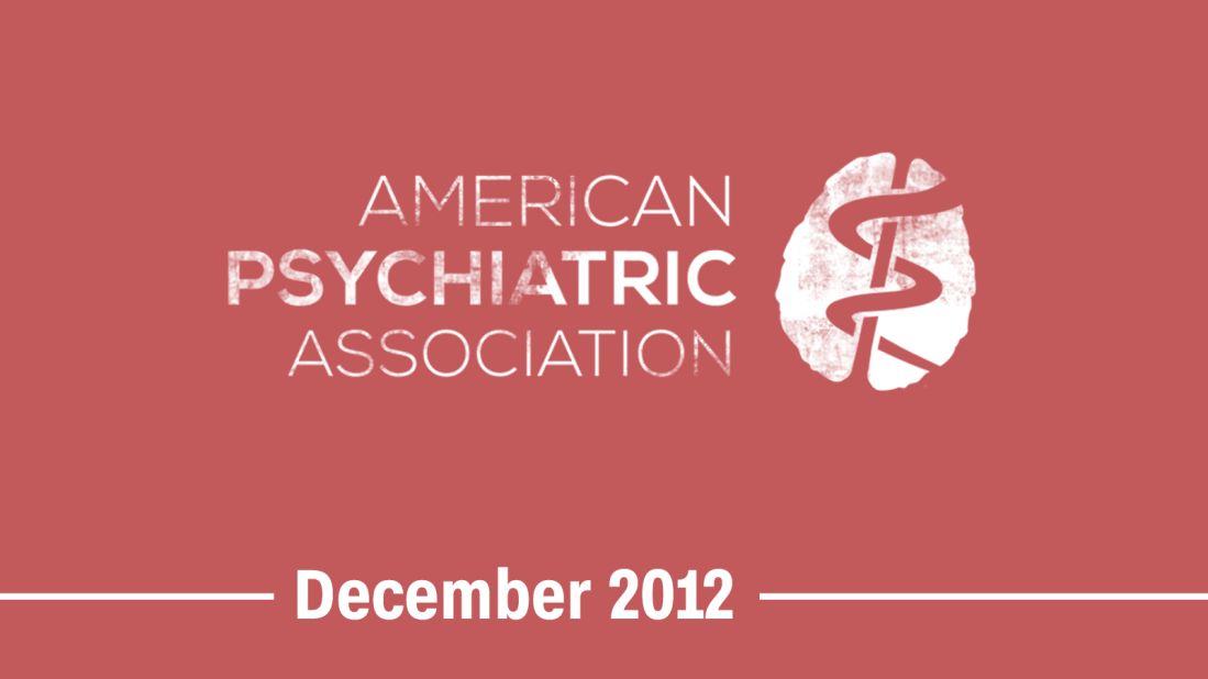 December 2012 -- The American Psychiatric Association approves an update to its diagnostic manual to eliminate gender identity disorder and <a href="http://inamerica.blogs.cnn.com/2012/12/27/being-transgender-no-longer-a-mental-disorder-in-diagnostic-manual/">replace it with gender dysphoria</a>.