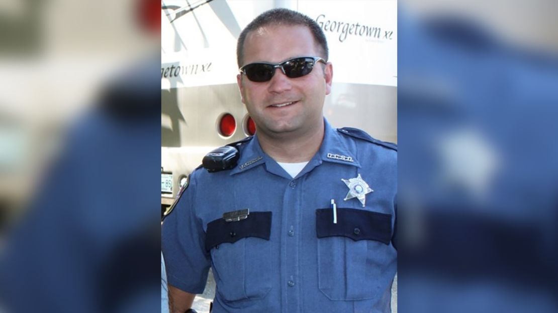 Sheriff's Deputy Sgt. Daniel Bake was slain Wednesday in Dickson County, Tennessee, near Nashville.