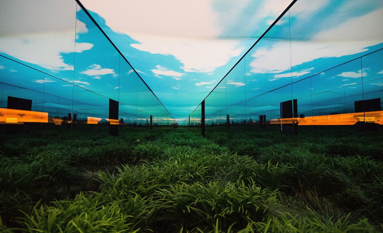 The striking mirrored terrarium at the center of Argentina's pavilion seems as tailor-made for Instagram as a <a href="https://edition.cnn.com/style/article/yayoi-kusama-victoria-miro/index.html">Kusama Infinity Room</a>. <br />