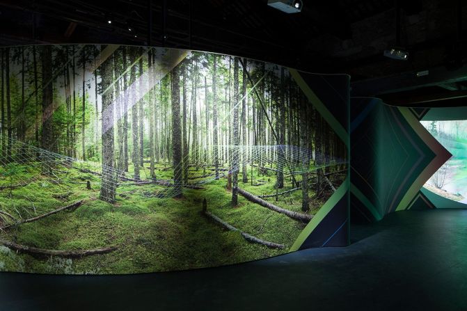 This year, the Canadian exhibition showcases the work of indigenous architects and designers for the first time. The exhibition explores indigeneity, resilience, sovereignty and colonization through different media. 