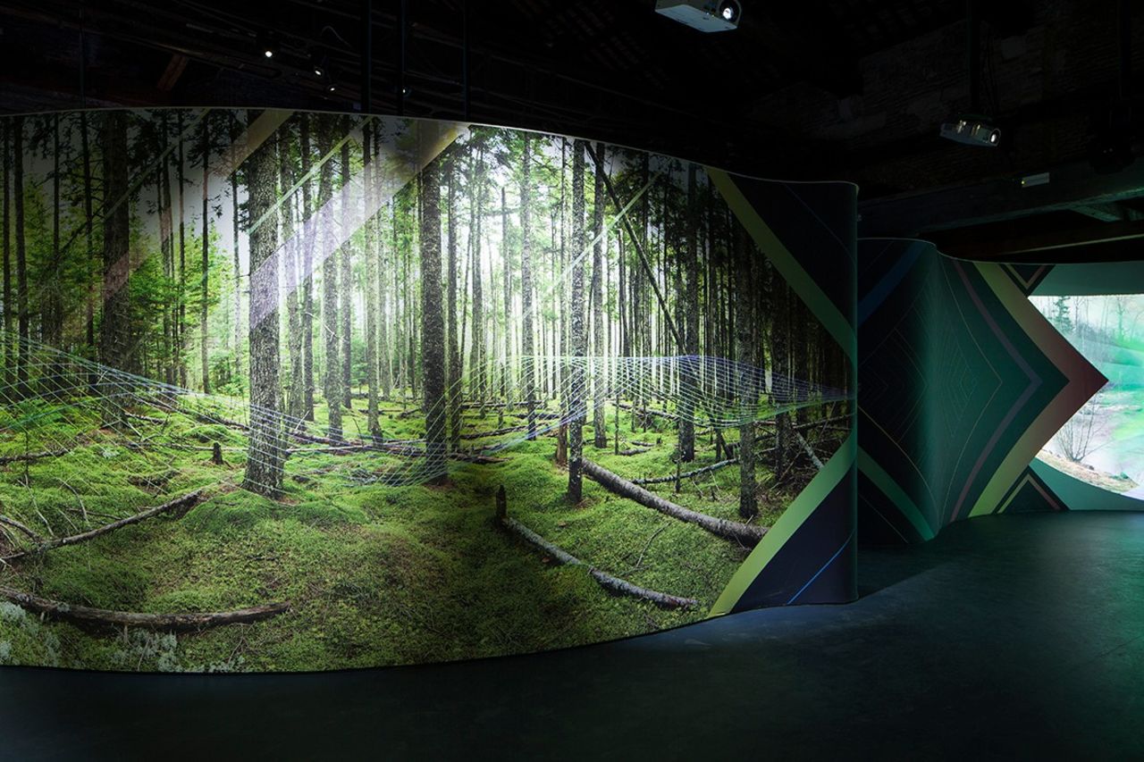 This year, the Canadian exhibition showcases the work of indigenous architects and designers for the first time. The exhibition explores indigeneity, resilience, sovereignty and colonization through different media.