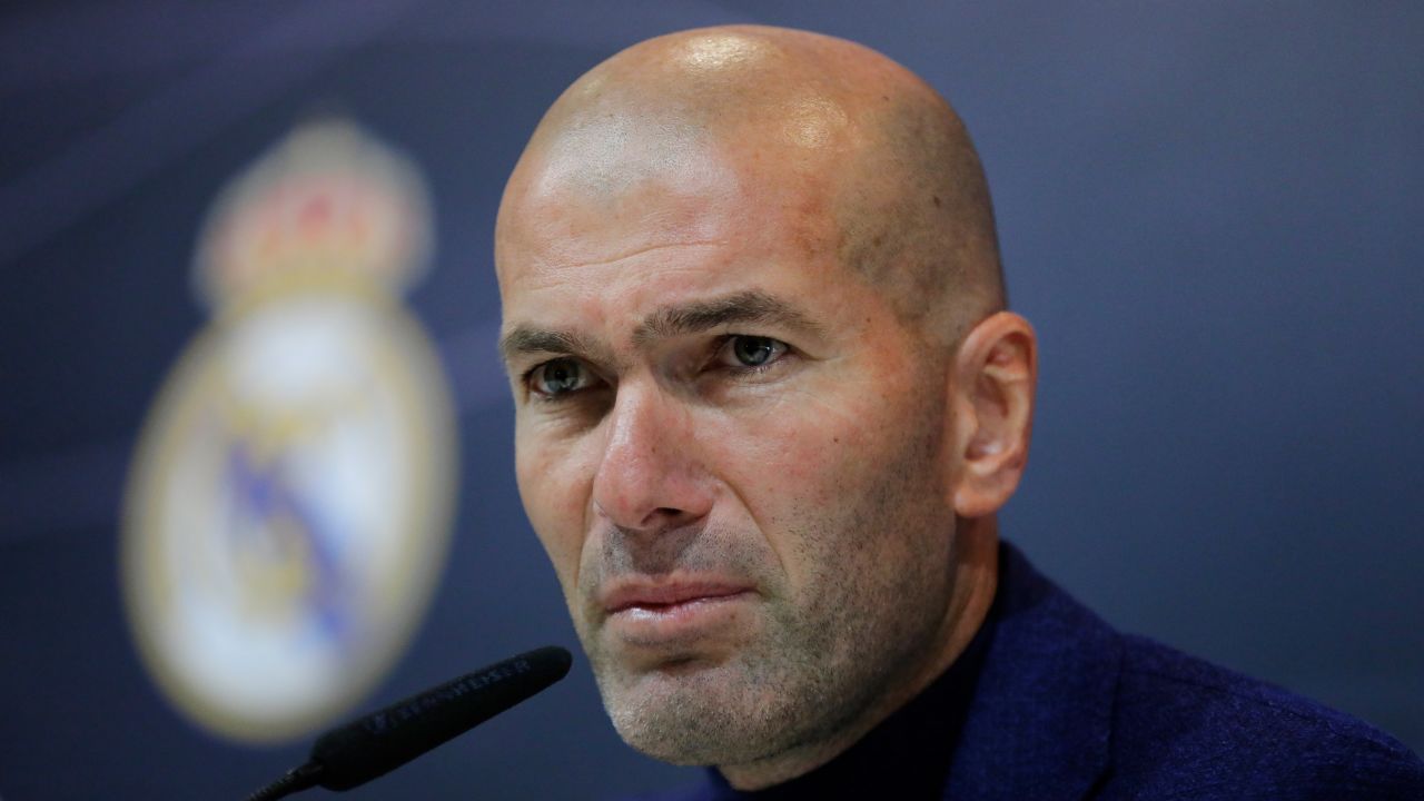 Zinedine Zidane announced his resignation as Real boss in May 2018 before returning nine months later.