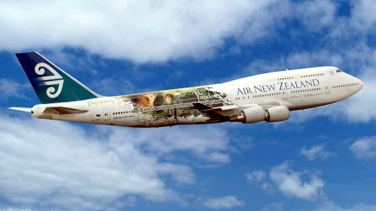 It's possible to watch "Lord of the Rings" inside a LOTR plane.