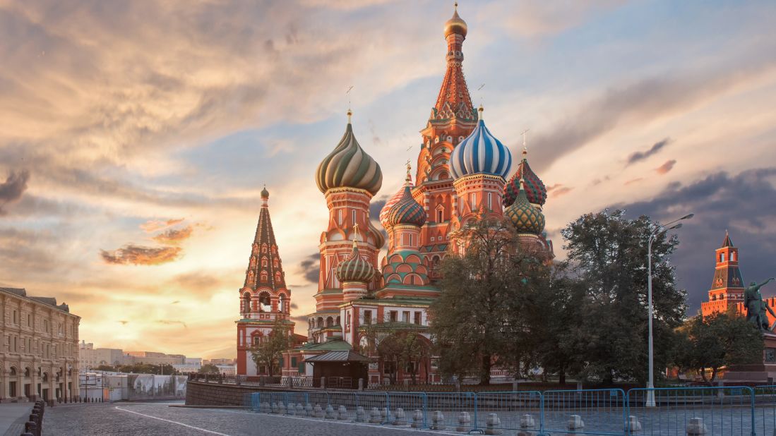 <strong>9. Moscow, Russia</strong>: Seeing the incredible St Basil's Cathedral in the flesh on a weekend break in Moscow will set you back just £186.87 ($243.39).