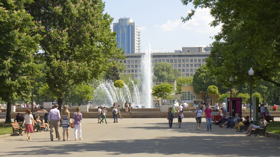 Gorky Park: Stalin's contribution to inner city serenity.