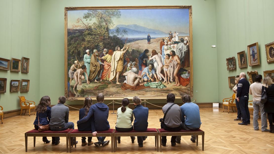 Tretyakov Gallery: More than 1,300 works of art on display.