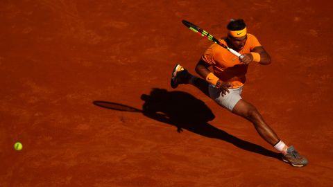 Nadal's athleticism gives him an edge on clay. 