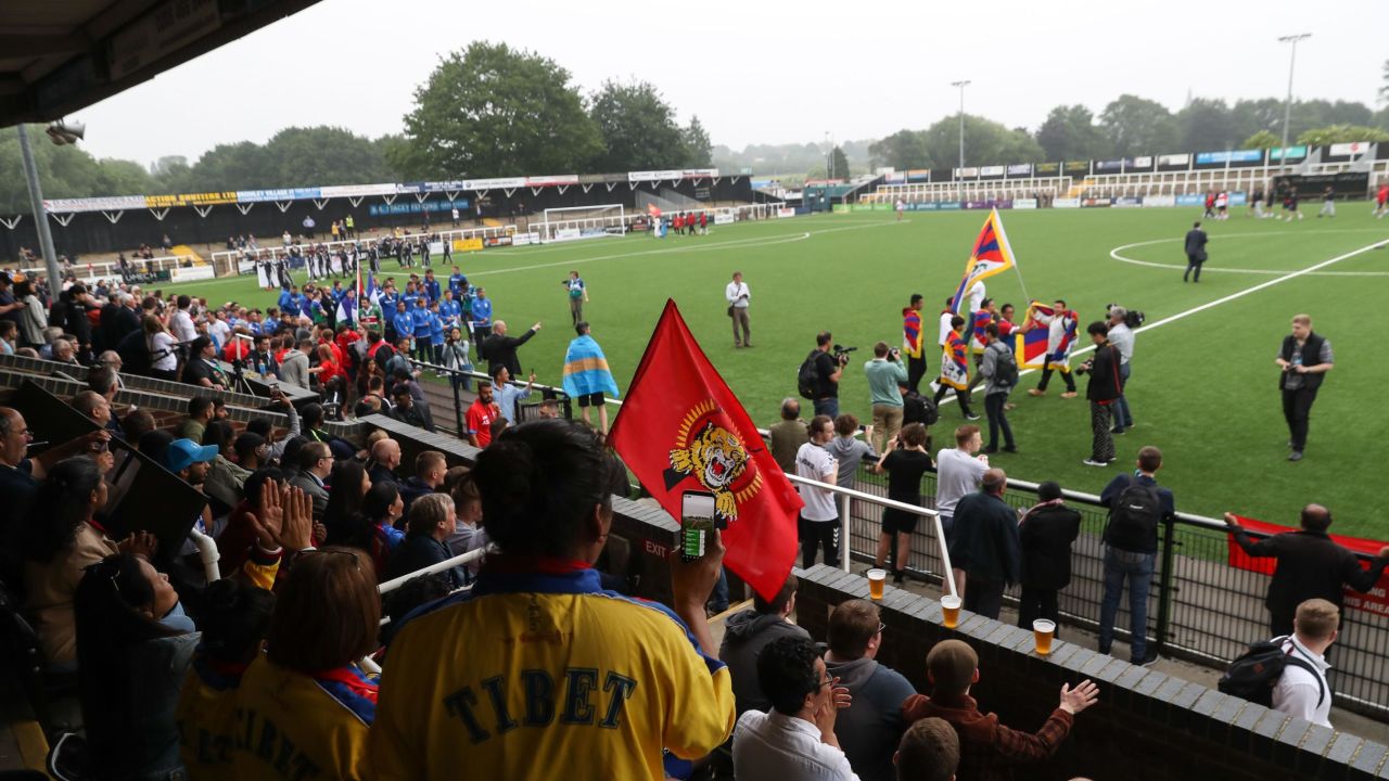 The openning ceremony in south London.