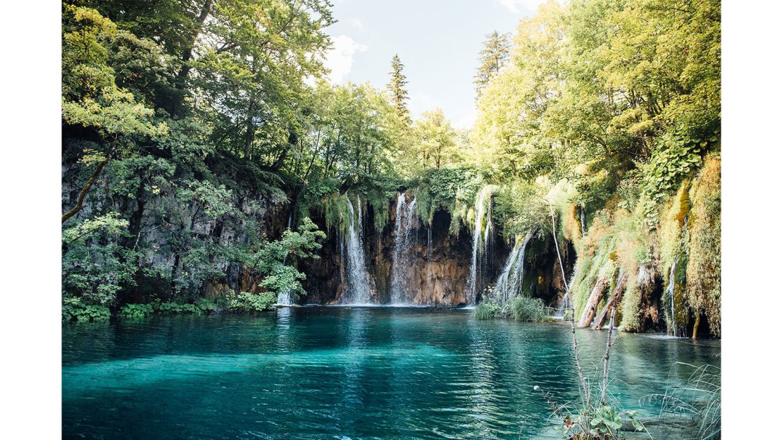 Lolos was disappointed by the crowds when he visited Plitvice National Park in Croatia.