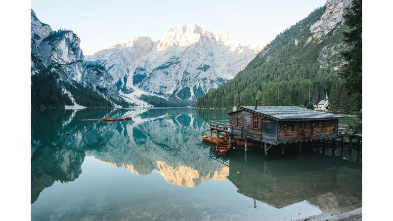 <strong>Lago di Braies, Italy: </strong>Next, Lolos is hoping to travel to the parts of Europe he didn't make it to last time. "We would be driving from Belgium to France, Spain and Portugal, and spend a bit of time in those countries for five and six weeks," he says.
