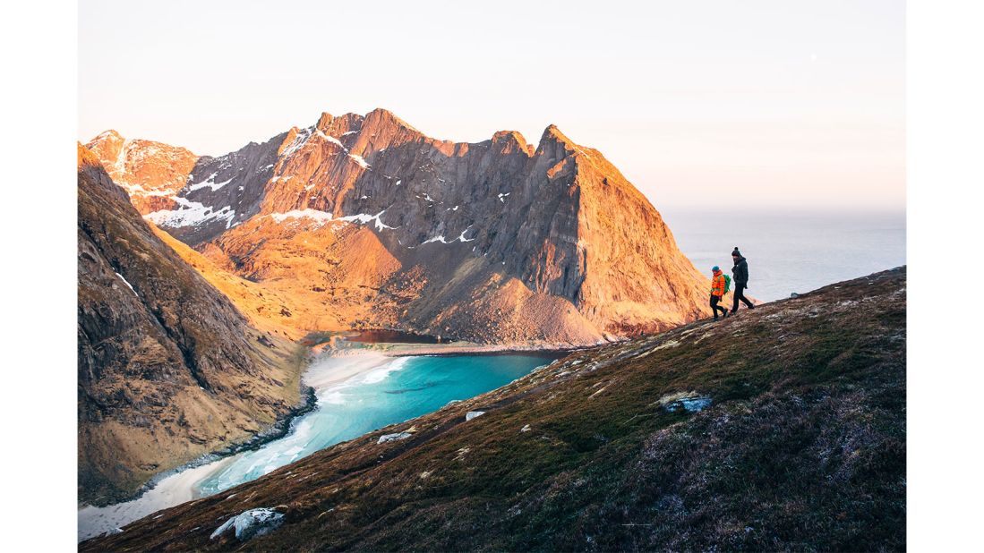 <strong>Ryten, Lofoton, Norway:</strong> Lolos says the trip was full of incredible moments, but a highlight was his stopover in northern Norway. "I was there the first two weeks of June and it was already the time of the midnight sun in Lapland," the photographer says.