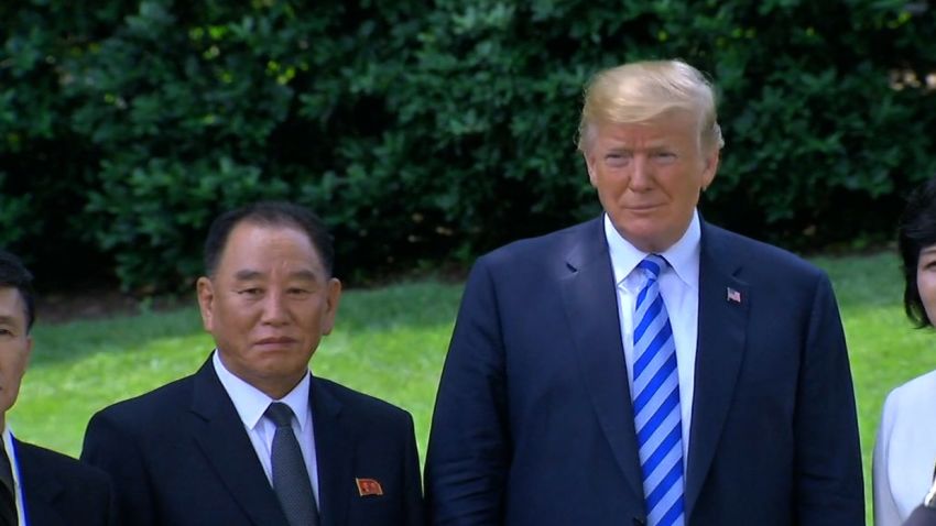 nk official kim yong chol trump